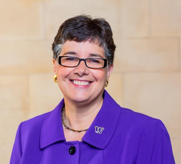 Photo of UW president Ana Mari Cauce