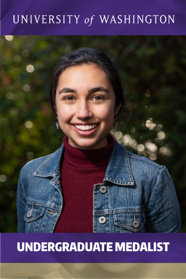 Photo of President's Medalist Award Winner Nuria Alina Chandra