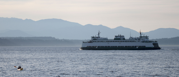 a ferry near seattle