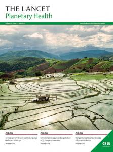 The Lancet Planetary Health Cover Page