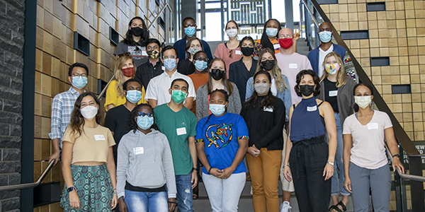 Group photo of the 2021 MPH in Global Health Incoming Class