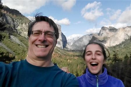 Photo of Joel and daughter